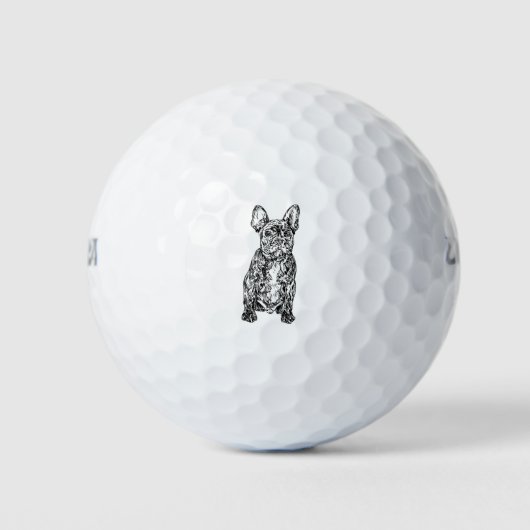 Bulldog Golfball (Vorderseite)