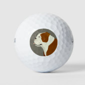 Bulldog Golfball (Vorderseite)