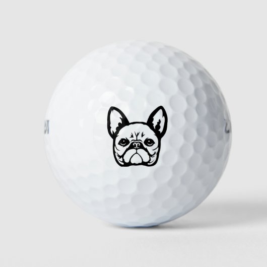 Bulldog Golfball (Vorderseite)