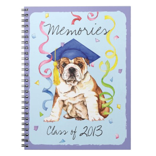 Bulldog Graduate Notizblock (Vorderseite)
