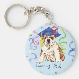 Bulldog Graduate Schlüsselanhänger