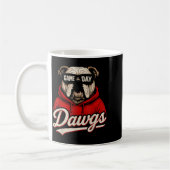 Bulldog Graphic Dawgs Men Women Kid Boy Girl Kaffeetasse (Links)