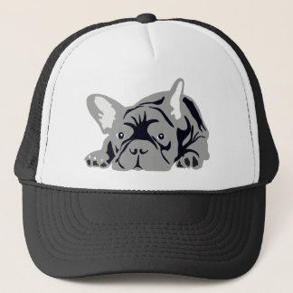 Bulldog grau truckerkappe