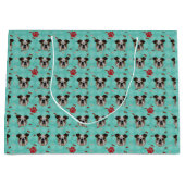 Bulldog Große Geschenktüte (Vorderseite)