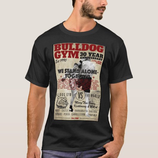 Bulldog Gym 30 years boy T-Shirt (Vorderseite)