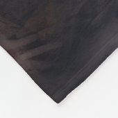 Bulldog Halloween Beängstigend Fleecedecke (Ecke)