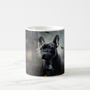 Bulldog Halloween Beängstigend Kaffeetasse