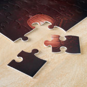 Bulldog Halloween Beängstigend Puzzle (Seite)