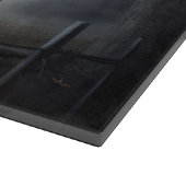 Bulldog Halloween Beängstigend Schneidebrett (Ecke)