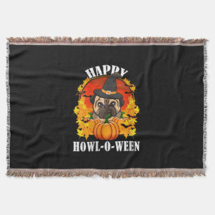 Bulldog Halloween-Geschenkidee für Hundeliebhaber Decke