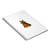 Bulldog Halloween Hund in Vampire Kostüm wi Notizblock (Rechte Seite)