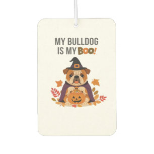 Bulldog Halloween Kostüm  Mein Bulldog ist mein Bo Autolufterfrischer