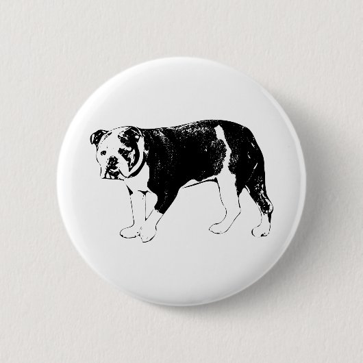 Bulldog-Haltung, einfacher Impact Button (Vorderseite)