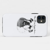 Bulldog Happy Face Case-Mate iPhone Hülle (Rückseite (Horizontal))