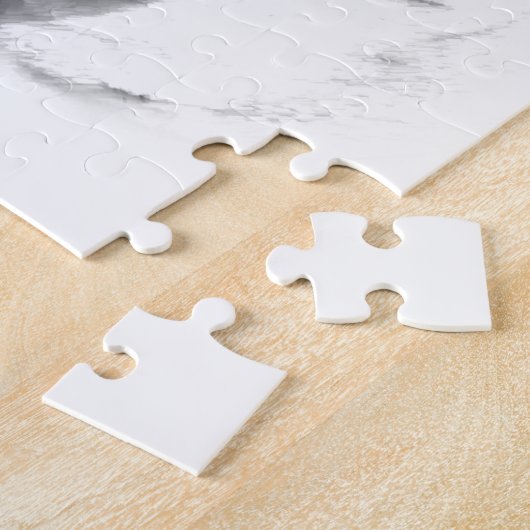 Bulldog Happy Face Puzzle (Seite)