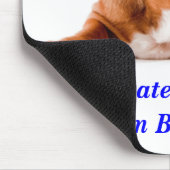 Bulldog Hass mich nicht...ich bin wunderschöne Mou Mousepad (Ecke)