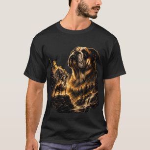 Bulldog Heulend, American Bulldog Mutter Geschenk T-Shirt