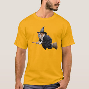Bulldog Hexe T-Shirt