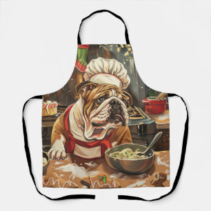 Bulldog Holiday Baking: Festliche Weihnachten Schürze