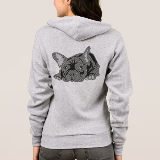 Bulldog Hoodie (Rückseite)