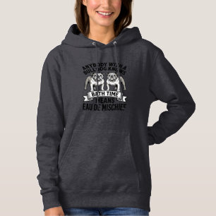 Bulldog-Humor-Shirt Lustiges Zitat zum Baden des H Hoodie