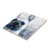 Bulldog-Hund 159 Fliese (Seite)