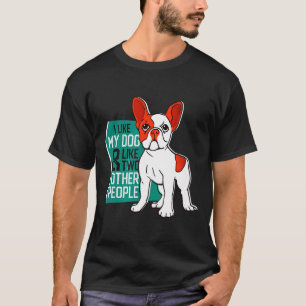 Bulldog-Hund für Hund T-Shirt