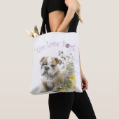 Bulldog Hund Mama Tasche (Von Nahem)