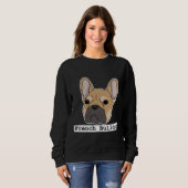 Bulldog-Hund Sweatshirt (Vorne ganz)