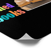 Bulldog I lese verbotene Bücher Poster (Ecke)