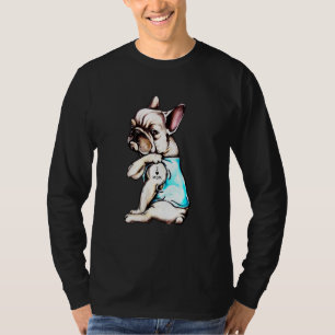Bulldog I Liebe Mama Tattoo Best for Bulldog T-Shirt