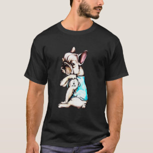 Bulldog I Liebe Mama Tattoo Best for Bulldog T-Shirt