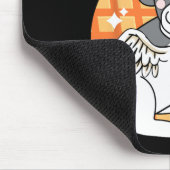 Bulldog Ice Creme Frenchie Geburtstag Mousepad (Ecke)