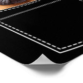 Bulldog in der Brust-Pocket-Frenchie Poster (Ecke)