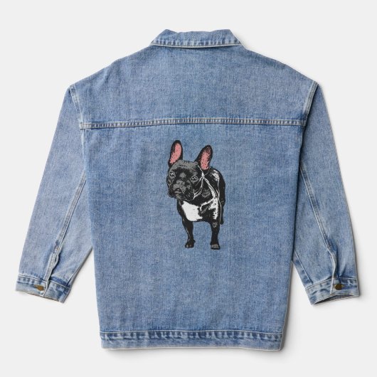 Bulldog Jeansjacke (Rückseite)