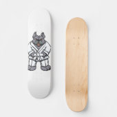 Bulldog-Jitsu| Hintergrundfarbe Skateboard (Vorderseite)