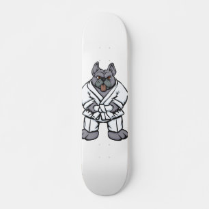 Bulldog-Jitsu Hintergrundfarbe Skateboard