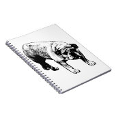 Bulldog-Journal Notizblock (Rechte Seite)