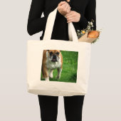 Bulldog Jumbo Stoffbeutel (Vorderseite (Produkt))