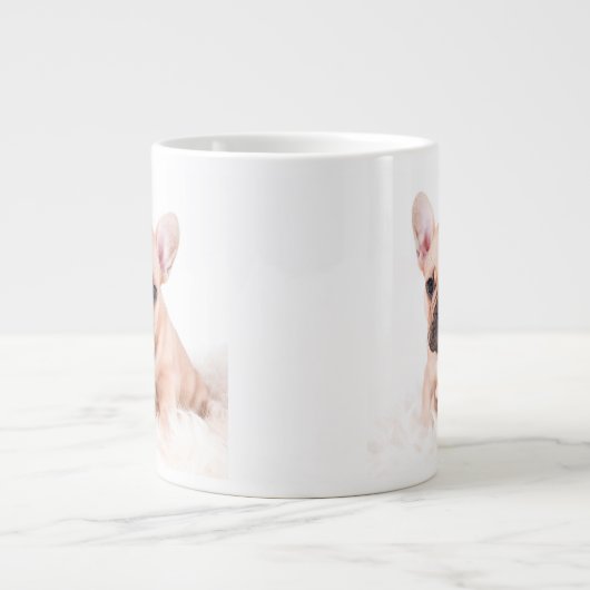Bulldog Jumbo-Tasse (Vorderseite)