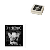 Bulldog-Kaffee Gummistempel (Stempel)