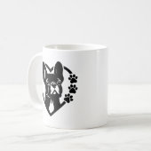 Bulldog Kaffeetasse (Vorderseite Links)
