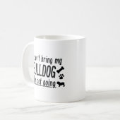 Bulldog Kaffeetasse (Vorderseite Links)
