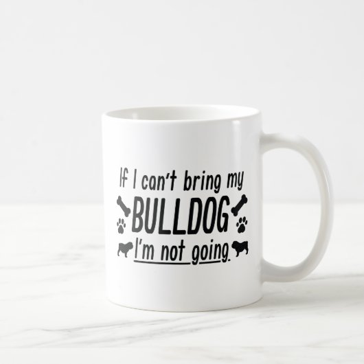 Bulldog Kaffeetasse (Rechts)