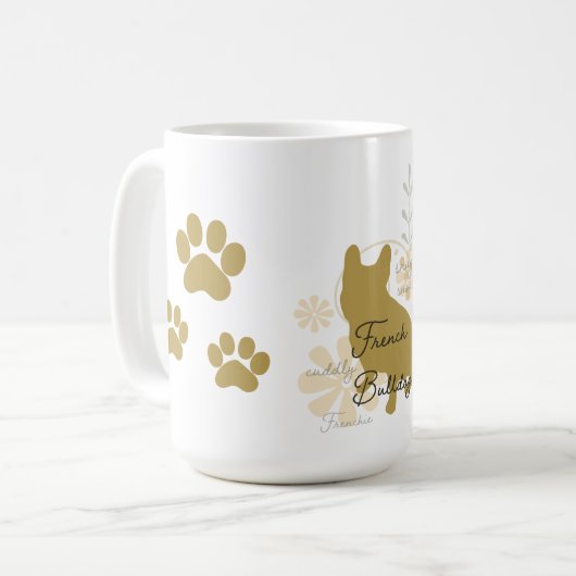 Bulldog Kaffeetasse (Vorderseite Links)