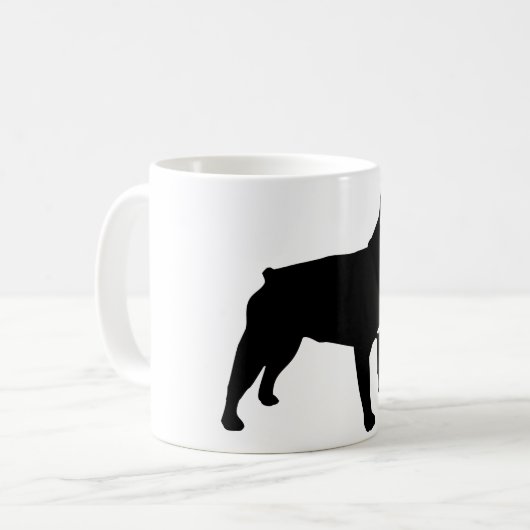 Bulldog Kaffeetasse (Vorderseite Links)