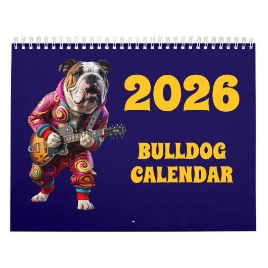 Bulldog-Kalender Kalender (Titelbild)