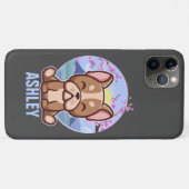 Bulldog Kawaii Niedliches Geschenk Hund Haustier Case-Mate iPhone Hülle (Rückseite (Horizontal))