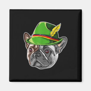 Bulldog Kids Boys Lederhosen Almhut Magnet