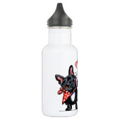 Bulldog Kiss Edelstahlflasche (Links)